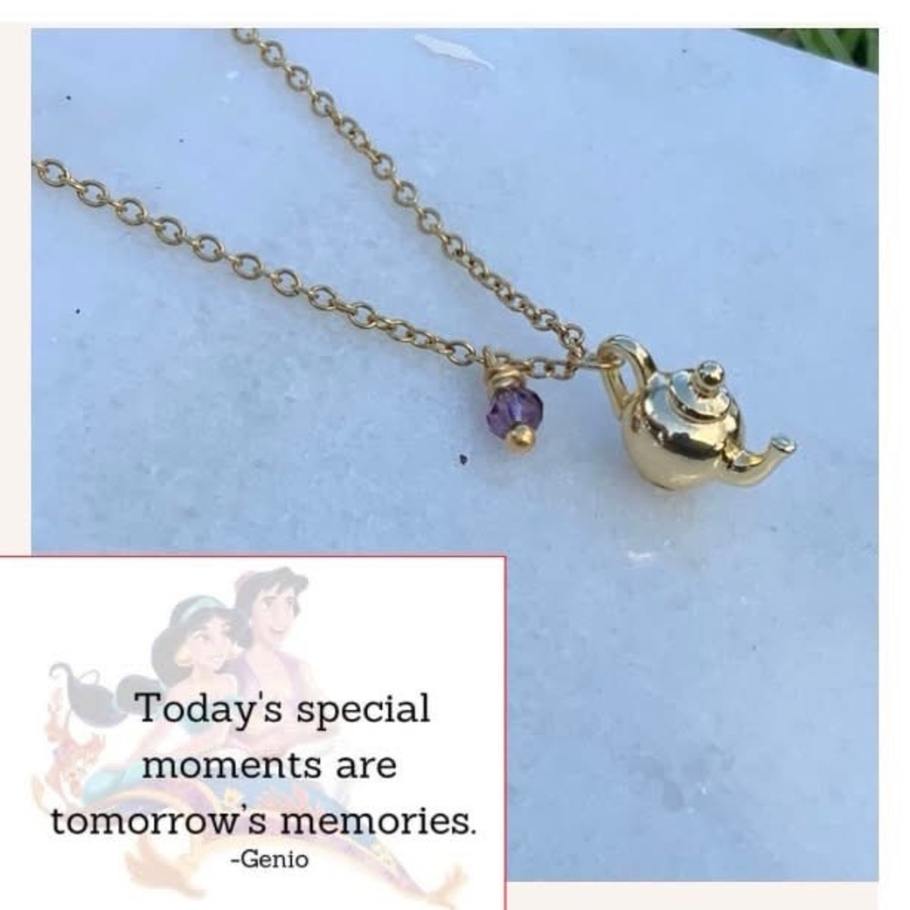 Aladdin inspired necklace 🧞‍♂️